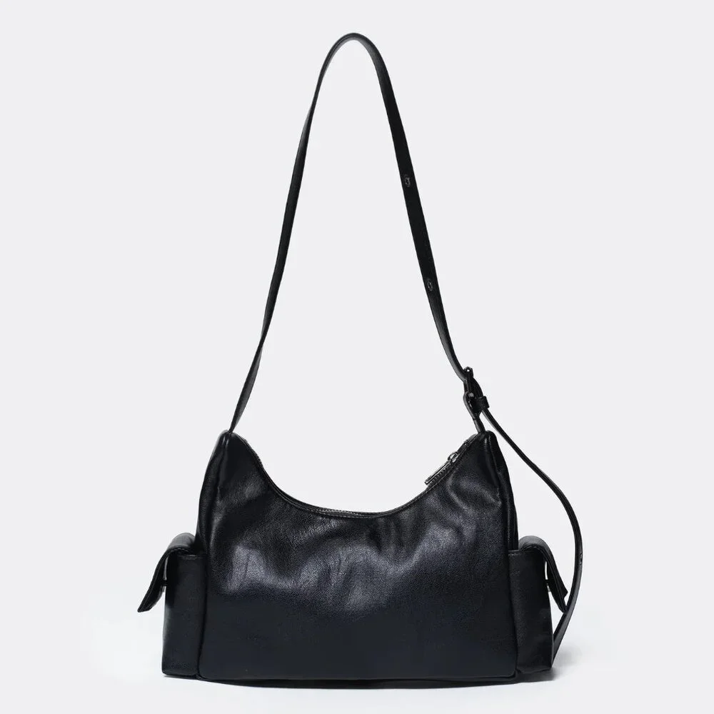 SAMO ONDOH Pocket Mug Bag M (Nappa Black) - Picture 3 of 9